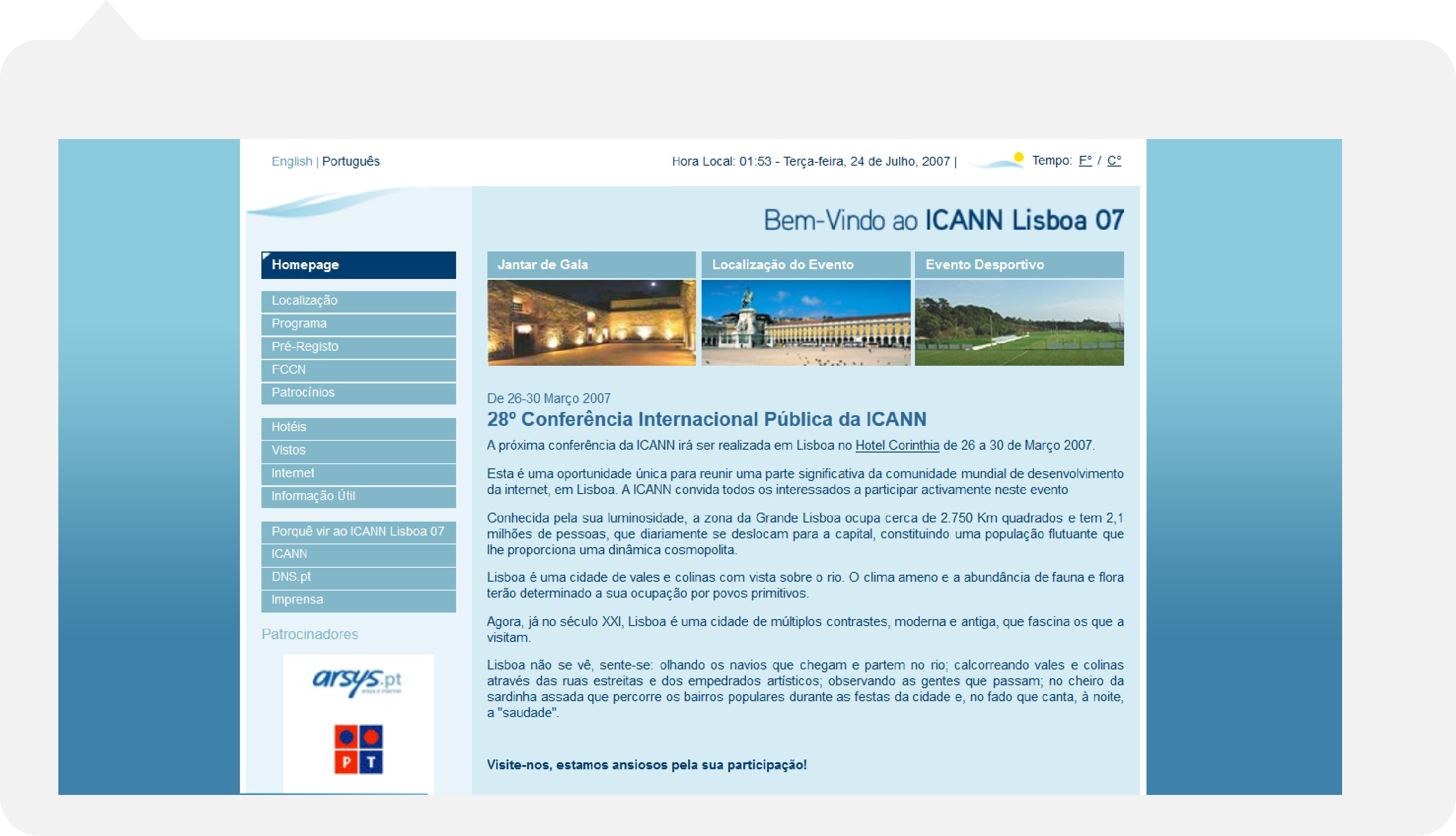 Lisboa recebe o 28º encontro internacional da ICANN